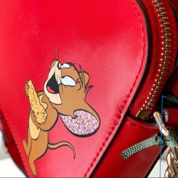 Authentic Kate Spade leather Tom & Jerry 2zip Limited Edition Cossbody - Picture 8 of 14